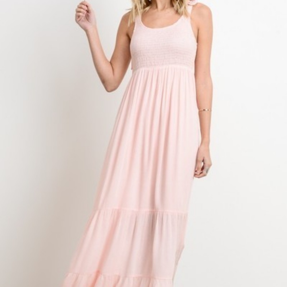 Smocked Maxi Dress